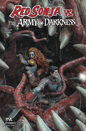 [RED SONJA VS AOD #5 CVR A BARENDS]