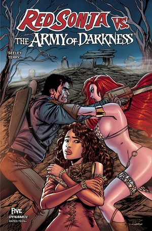 [RED SONJA VS AOD #5 CVR B SEELEY]