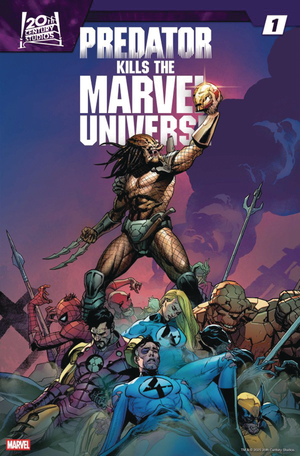 [DF PREDATOR KILLS THE MARVEL UNIVERSE #1 PERCY SGN]