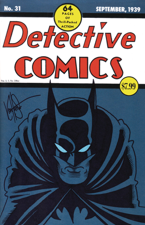 [DF DETECTIVE COMICS #31 FACSIMILE SGN & REMARK HAESER]