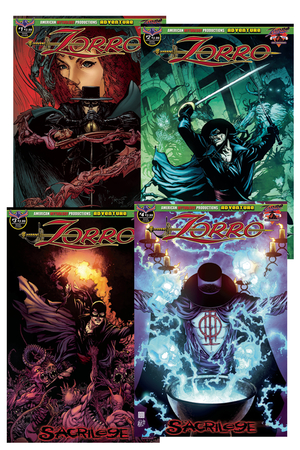 [ZORRO SACRILEGE #1-4 READERS ET]