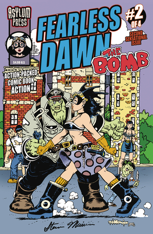 [FEARLESS DAWN THE BOMB #2 (OF 4) CVR A MANNION SGN ED]