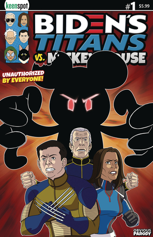 [BIDENS TITANS VS MICKEY MOUSE (UNAUTH) #1 CVR A MICKEY UNLEASHED]