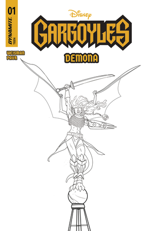 [GARGOYLES DEMONA #1 CVR M 10 COPY INCV PAUR LINE ART]