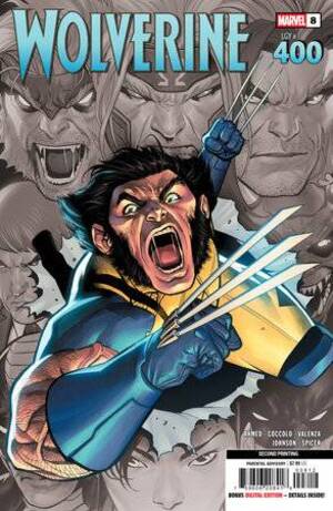 [WOLVERINE #8 2ND PTG CVR A MARTIN COCCOLO VAR]