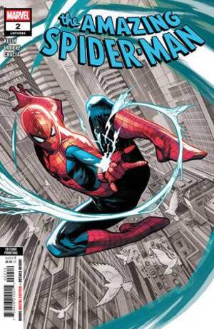 [AMAZING SPIDER-MAN #2 2ND PTG CVR A PEPE LARRAZ VAR]