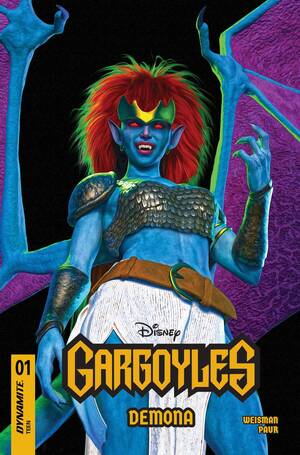 [GARGOYLES DEMONA #1 CVR S FOC BONUS SPEARS BLACK BKGR]