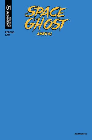 [SPACE GHOST ANNUAL #1 CVR M FOC BONUS BLUE BLANK AUTHENTIX]