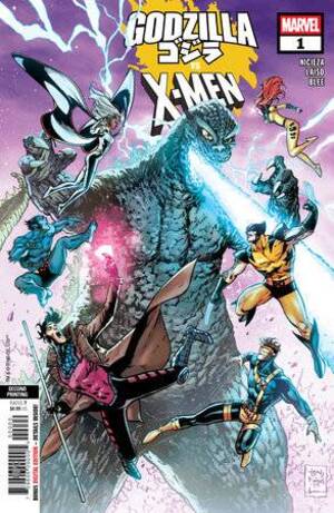 [GODZILLA VS X-MEN #1 2ND PTG CVR A TONY DANIEL VAR]