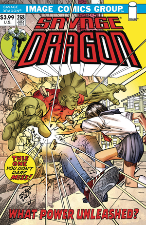 [SAVAGE DRAGON VOL 268 CVR B RETRO 70S TRADE DRESS]