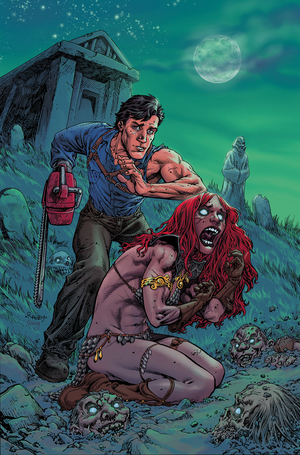 [RED SONJA VS AOD #4 CVR F RANEY LTD VIRGIN]