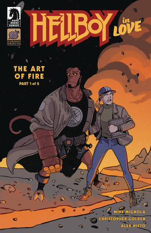 [HELLBOY IN LOVE ART OF FIRE #1]