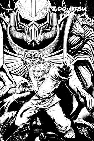 [ZOO JITSU FIGHTERS #3 (OF 4) CVR G KIRKHAM B&W]