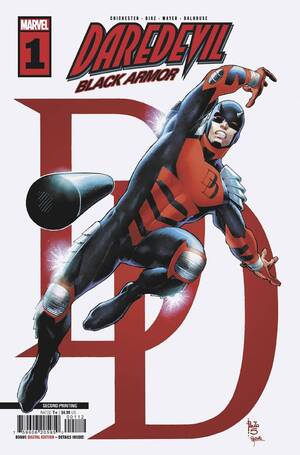 [DAREDEVIL BLACK ARMOR #1 2ND PTG PAULO SIQUEIRA VAR]