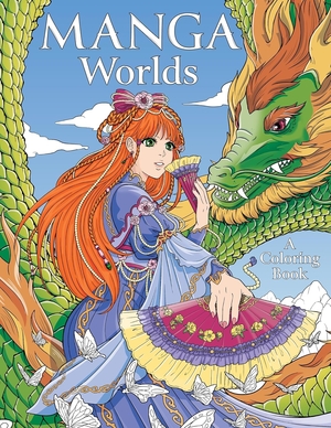 [MANGA WORLDS COLORING BOOK SC]