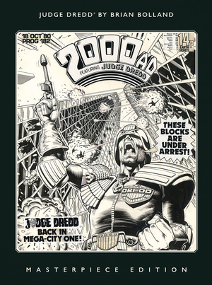 [JUDGE DREDD BY BRIAN BOLLAND: MASTERPIECE ED TP]